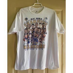 Golden State Warriors 6X Nba Champions 2018 T- Shirt